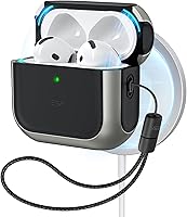 Vista 14 de ESR Funda para AirPods Pro 3, Compatible con Funda de AirPods Pro de 3ª Generación (2025), Compatible con MagSafe, Cubierta de Protección Completa