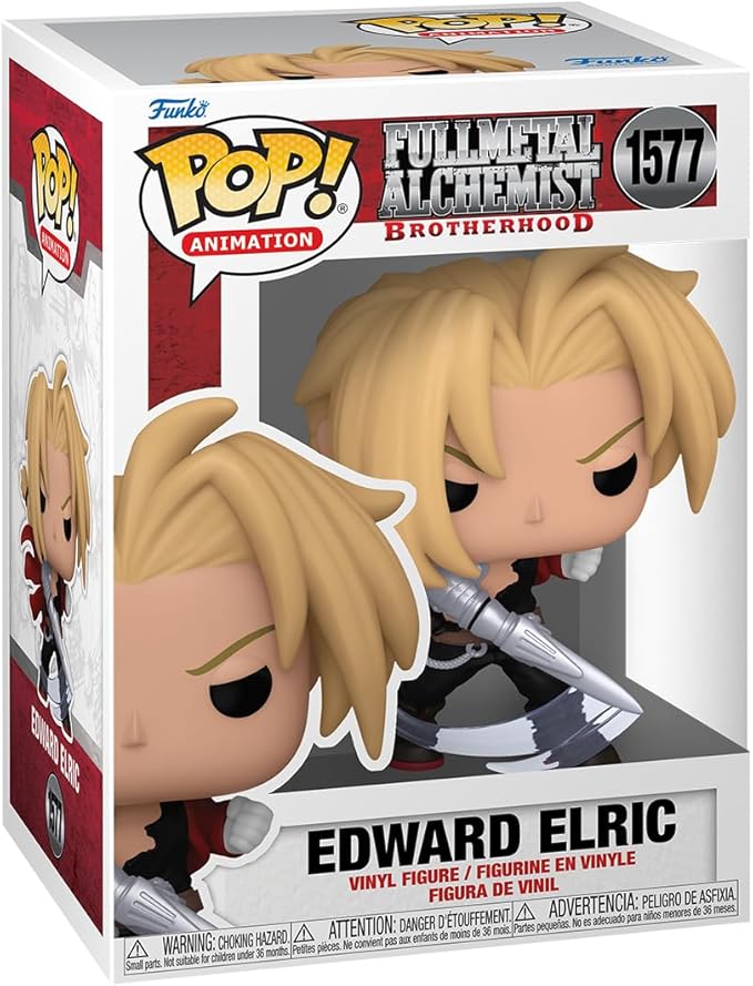 Funko POP! Animation: Fullmetal Alchemist: Brotherhood - Edward Elric with Blade - Full Metal Alchemist - Collectable Vinyl Figure - Gift Idea - Official Merchandise - for Kids & Adults - Anime Fans