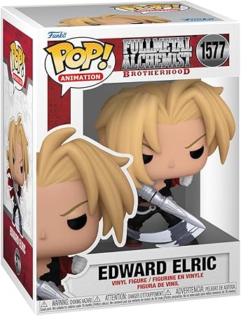 Funko POP! Animation: Fullmetal Alchemist: Brotherhood - Edward Elric with Blade - Full Metal Alchemist - Collectable Vinyl Figure - Gift Idea - Official Merchandise - for Kids & Adults - Anime Fans