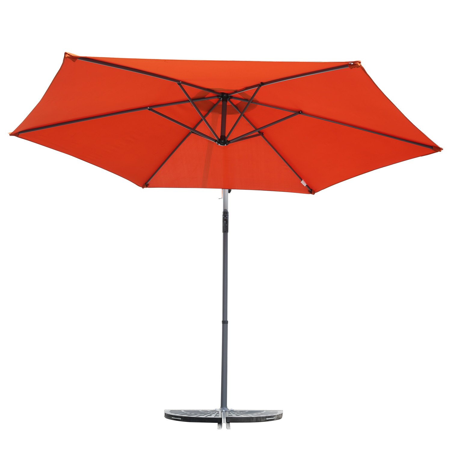 Angel Living 3M Jardin Cantilever Sombrilla Patio Exterior Paraguas Colgando Banana Sun Shade