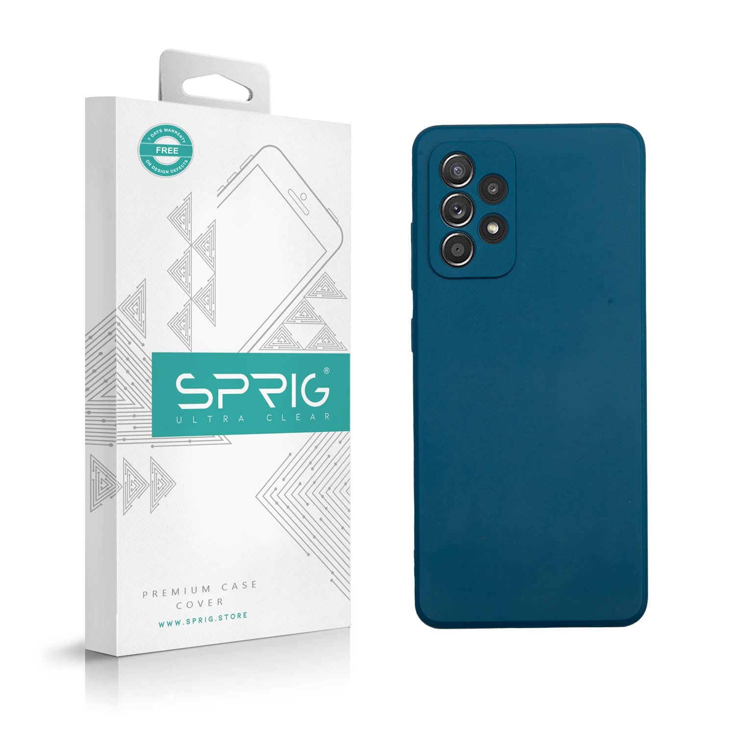 SPRIG TPU Matte Back Cover/Back Case for Samsung Galaxy A52s 5G (Blue) (B0B94J3HMP) Amazon Price History, Amazon Price Tracker