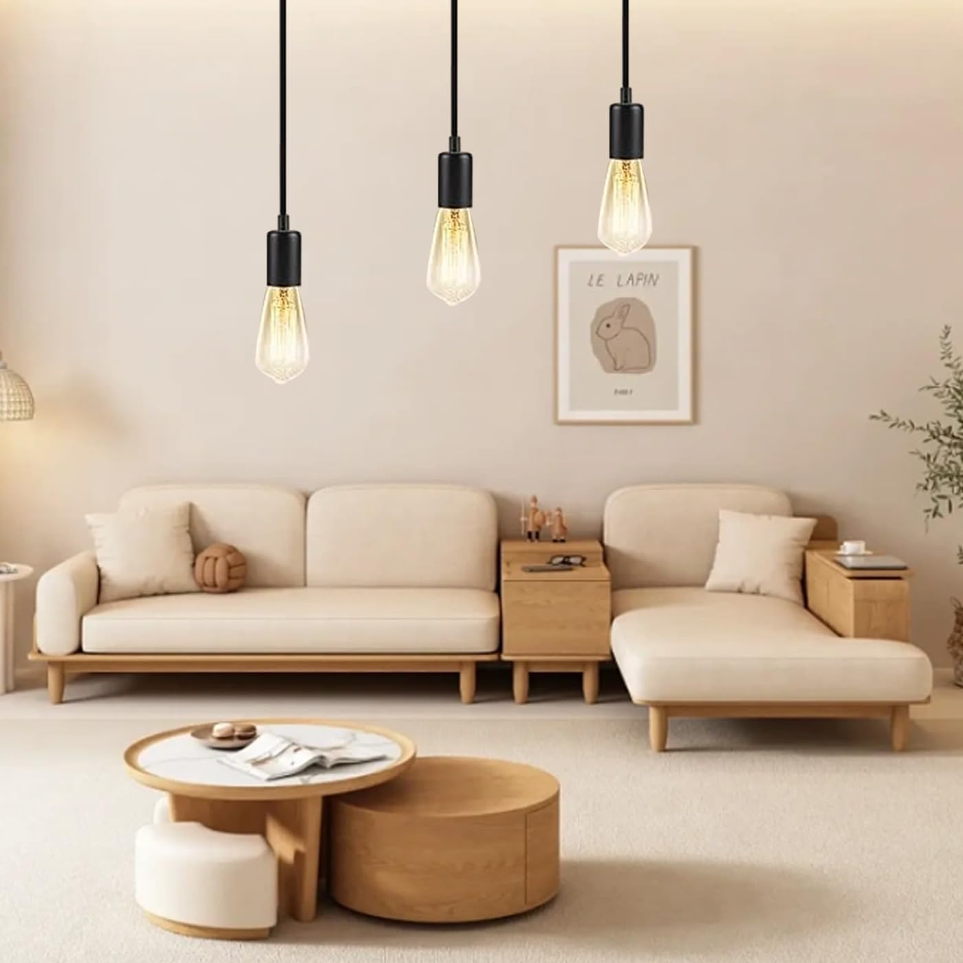 Amazon.co.jp : 億兆堂 ペンダントライト E26口金 コンセント式 ON/OFF