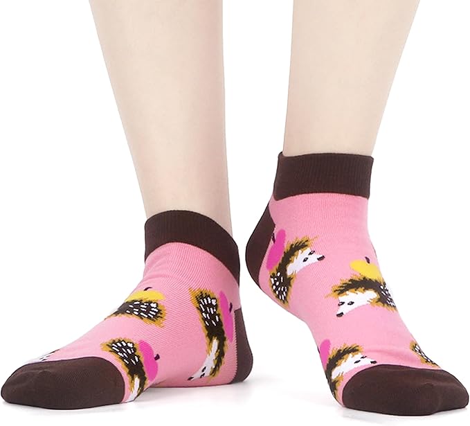 WeciBor Medias Tobilleras de Algodón para Mujer Pack Multicolor miniatura 5
