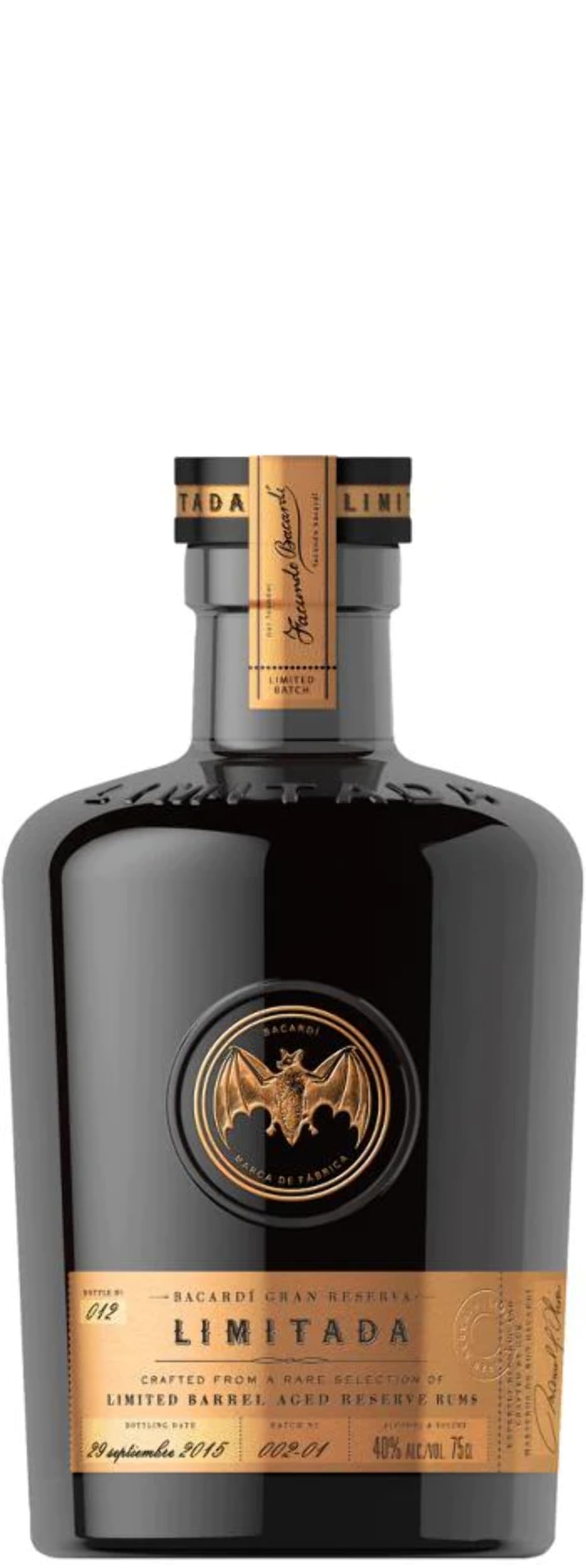 Bacardi Gran Reserva LIMITADA Limited Batch Rum 40% Vol. 1l in Geschenkbox