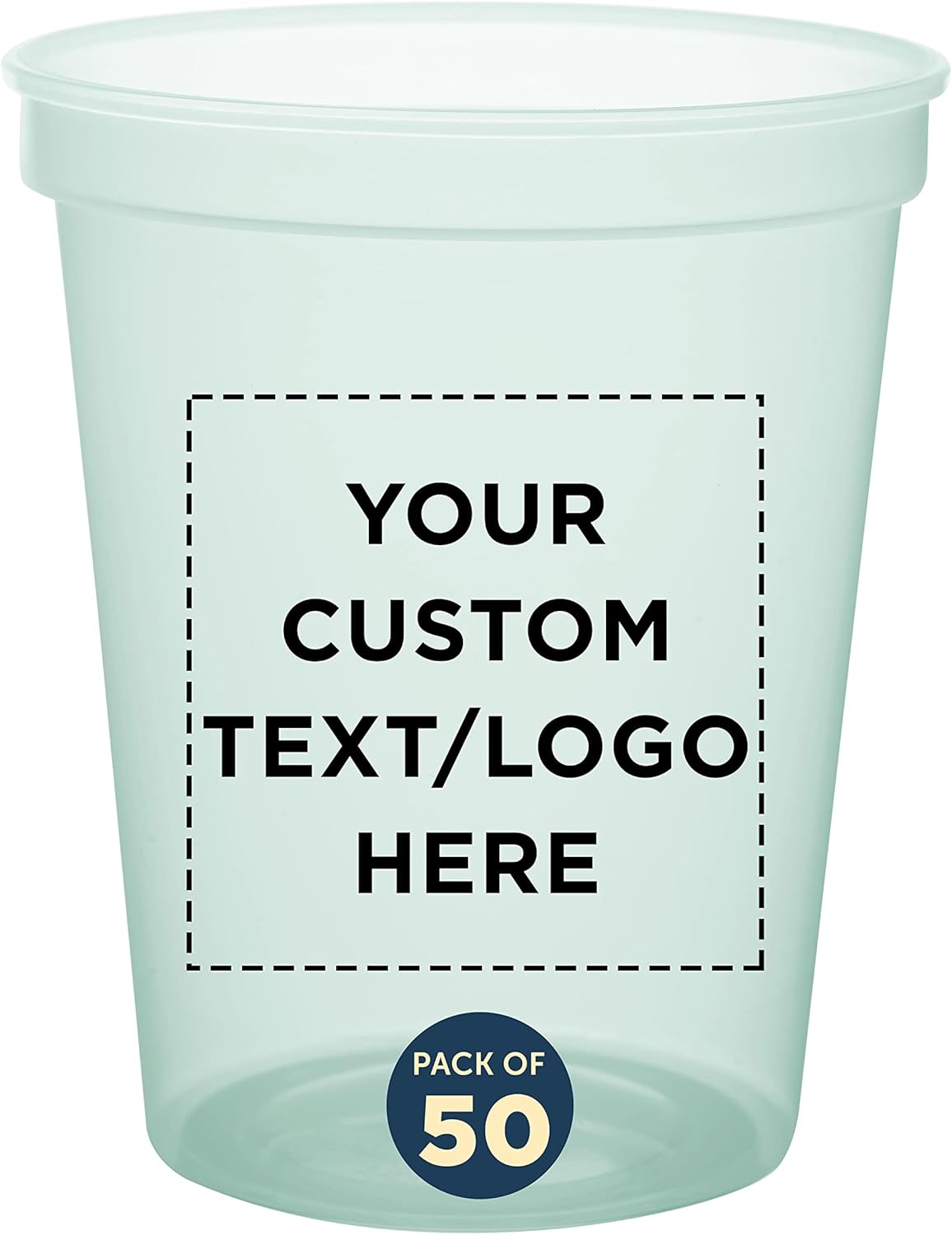 Buy Color Changing Plastic Cups 16 oz 50 pack Customizable Text, Logo Mood Color Change