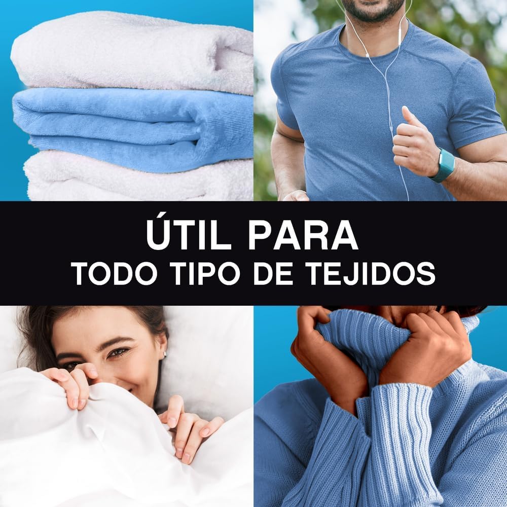 Lenor UNstoppables Perlas de Perfume para la Ropa, 96 Lavados (6 x 195g), Suavizante con Fragancia Frescor Alpino, Potenciador de Frescor