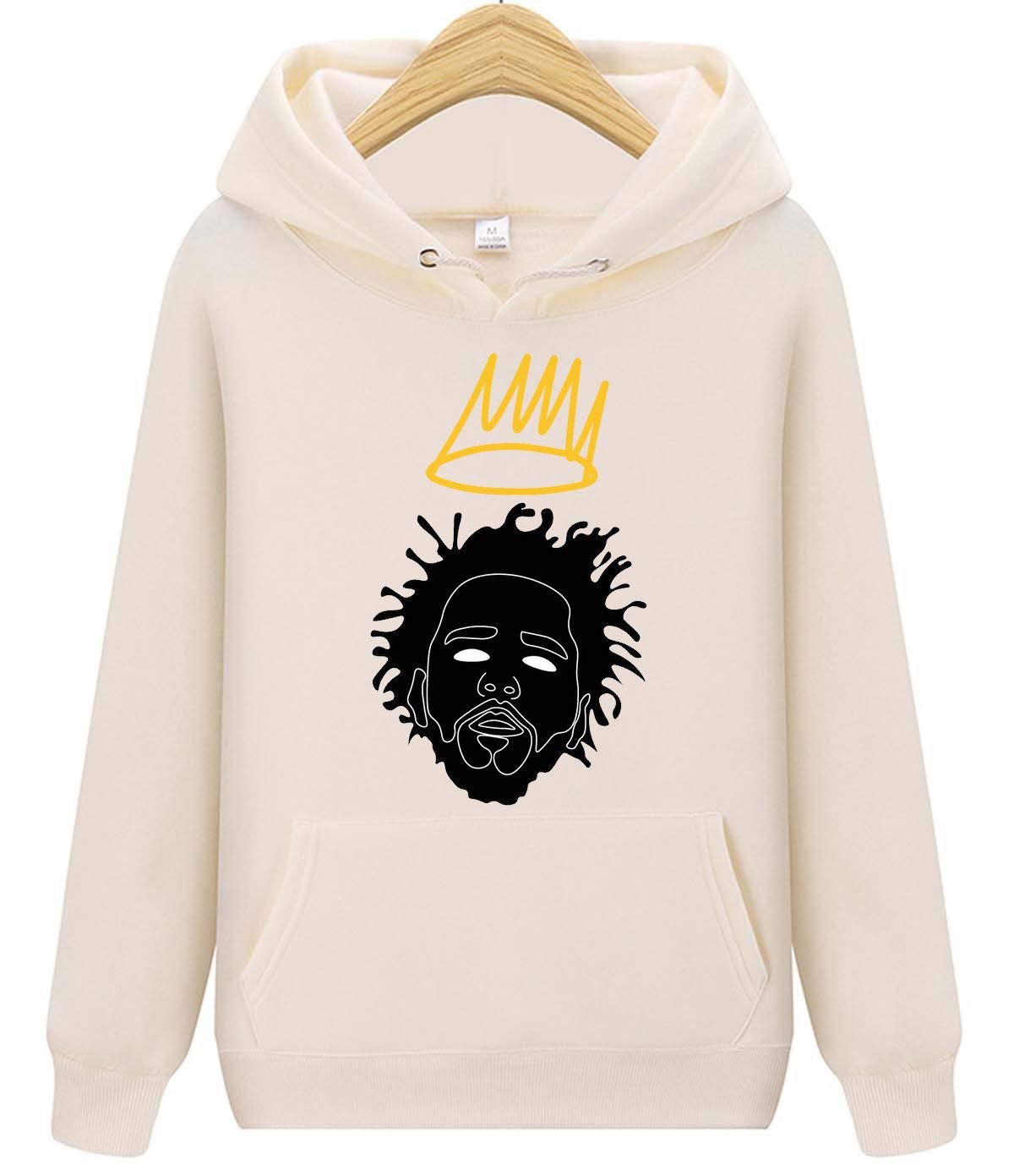 J Cole Dreamville Hip Hop Unisex Adult Pullover Hooded Sweatshirt