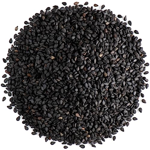Semillas de sésamo negro orgánico enteras - Semillas de sésamo crudas