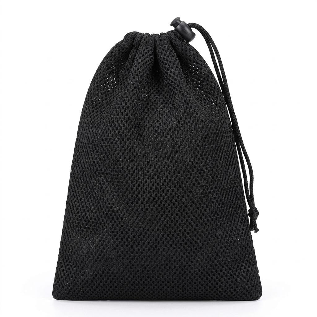 Drawstring Mesh Bag for Kitchen Storage, Camping Cookware Organiser, Versatile Cloth Net Pouch with Cord Closure-image-16