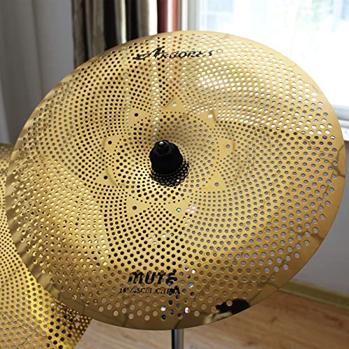 Arborea AR-HM Low Volume Cymbal 18 Inch China Mute Cymbal Golden Drum Cymbal thumb #5