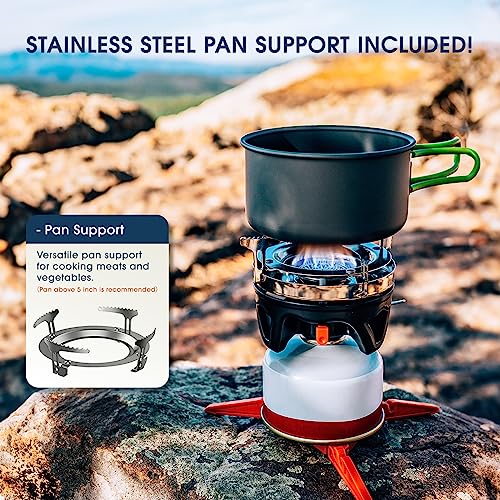 BLUU MOUNT (1.4Liter) Backpacking and Camping Stove System, Outdoor