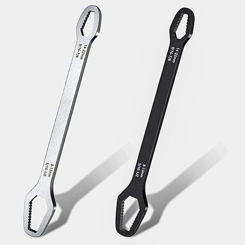 Atuyina Llave tork universal de doble cabeza multifunción todo en uno, multifunción, 0.315in-0.866in, adecuada para montar al aire libre o