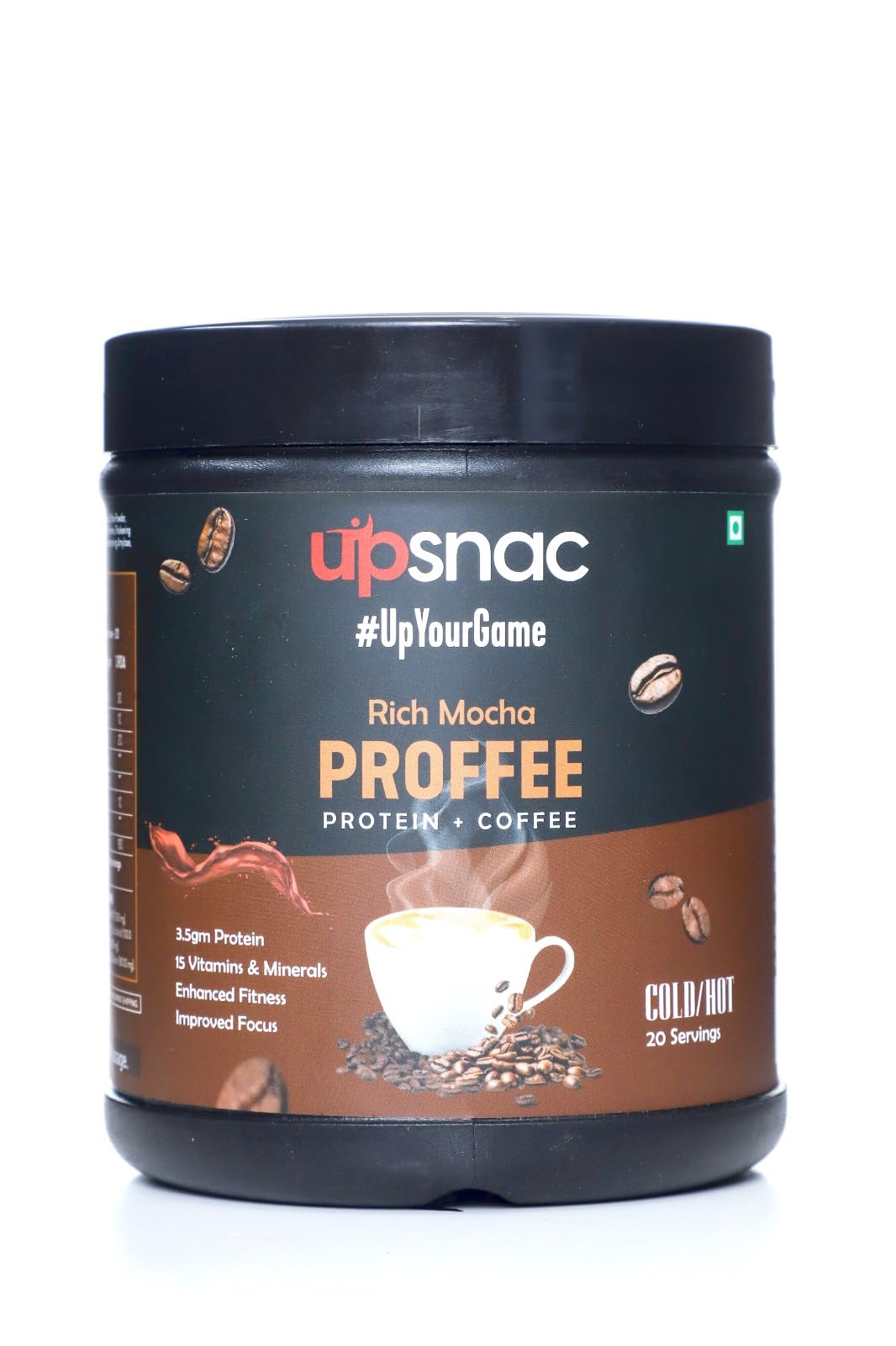 Upsnac High Protein Coffee | Rich Mocha Proffee | Made with 100% Arabica Coffee 250g | 30g Protein | 15 Essential Vitamins and Minerals | Gluten- Free | Non-GMO | No Added Sugar (B0D649WTTF) Amazon Price History, Amazon Price Tracker