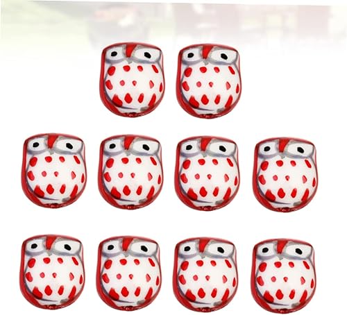 Miniatura 3 de EXCEART Cuentas de cerámica a granel Perlas dispersas Perlas de fabricación de joyas Cuentas de cerámica DIY Perlas de Cerámica Perlas de Cerámica