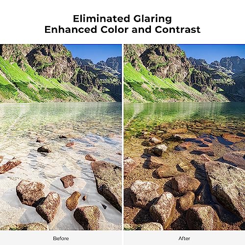 Image of K&F Concept 72mm Circular Polarizer Optical Glass Lens Filter Ultra-Slim 18 Multi-Layer Coatings Circular Polarizing Filters for Camera Lens (K Series)