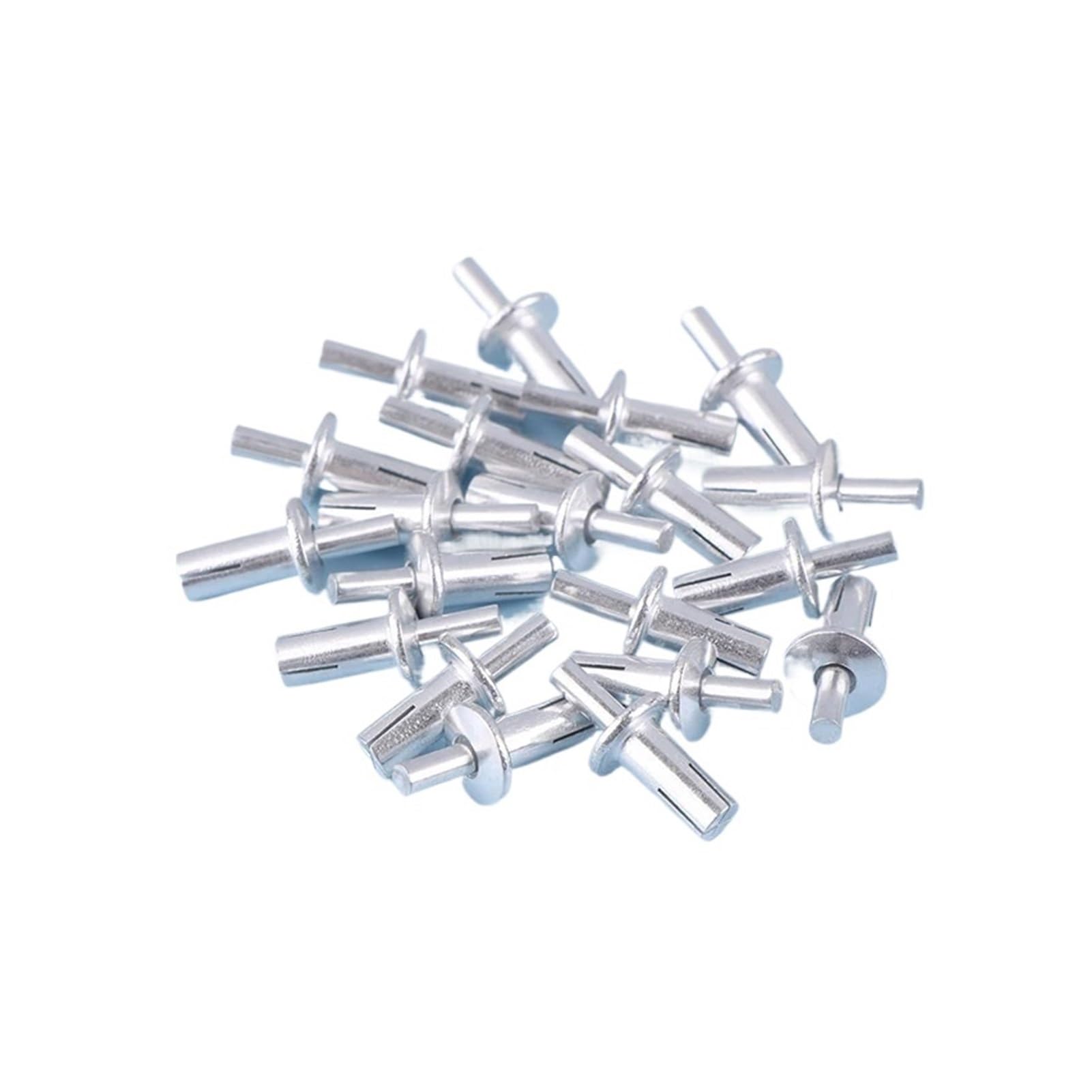 Aluminum core Expansion Rivet, Hammer Drive Rivets 20pcs Aluminum Expansion Nails Hollow Wall Gypsum Board(A3)