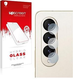upscreen Screen Protector Film compatible with Samsung Galaxy Z Fold 4 (ONLY Camera) - 9H Glass Protection, Extreme Scratch Resistant