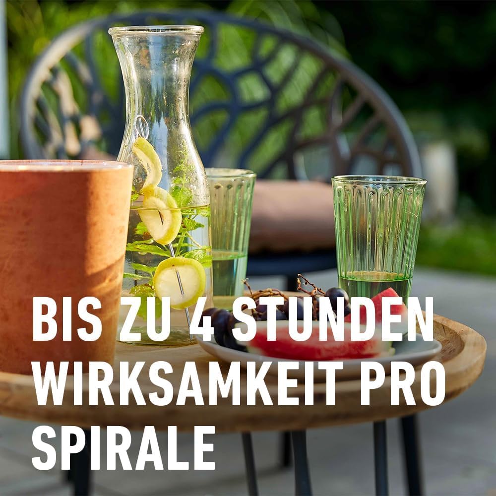COMPO Spirala przeciw komarom – 5 x 2 sztuki – spirala przeciw owadom | ochrona przed komarami | skuteczna ochrona przed komarami, komarami i owadami latem