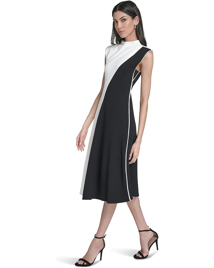 Calvin Klein Cap Sleeve Colorblock Aline - #2 of 4