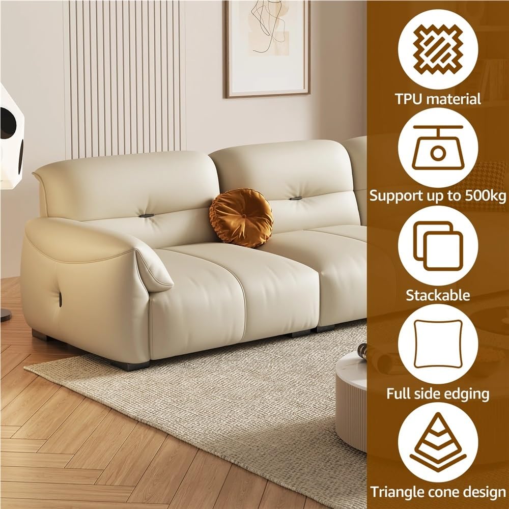4 alfombrillas antideslizantes y antirruido for muebles, alfombrillas for sillas, protectores de fieltro for patas de mesa, alfombrillas antideslizantes y duraderas for patas de silla.(Black A)