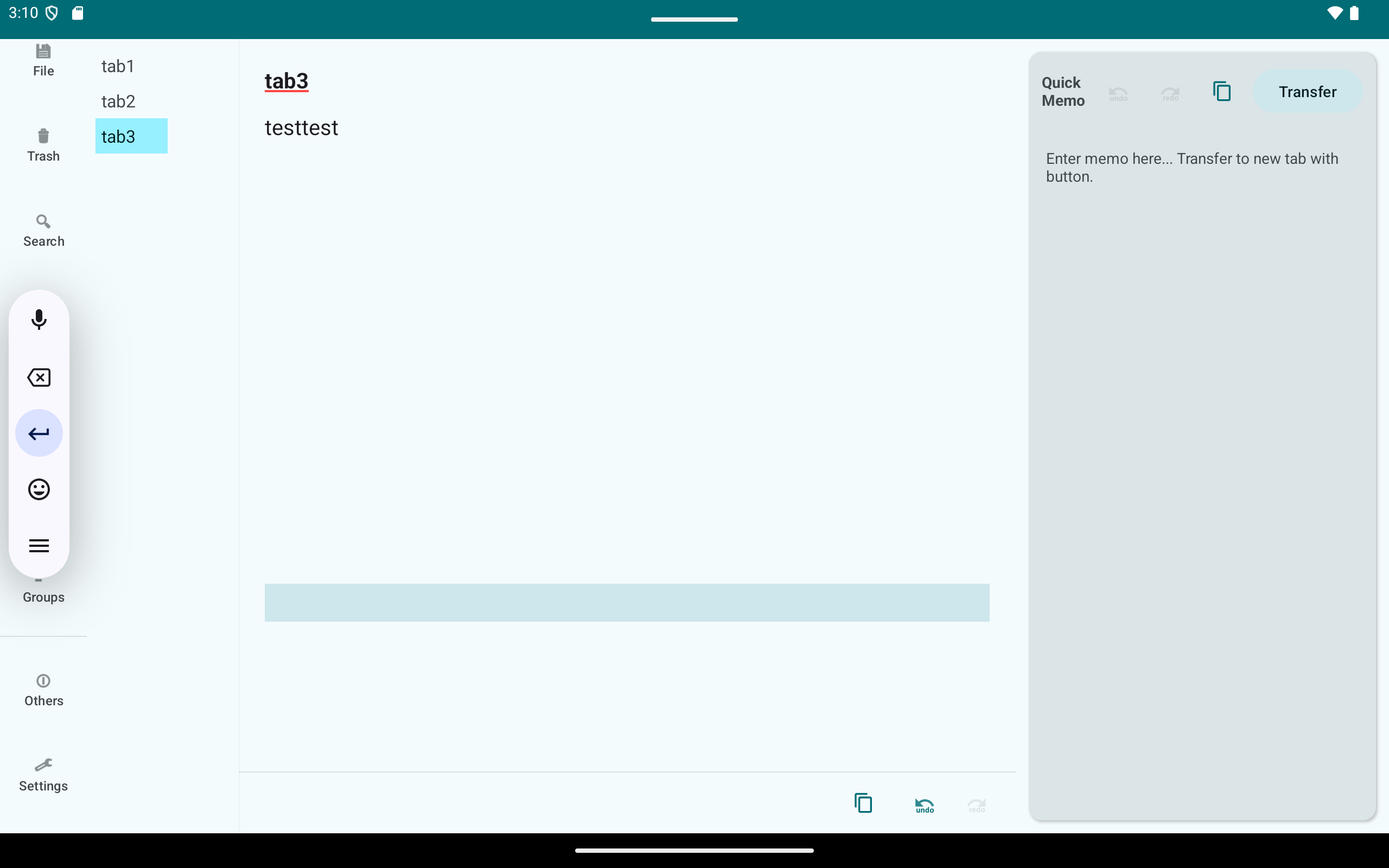 Tabbed Notepad - App on Amazon Appstore