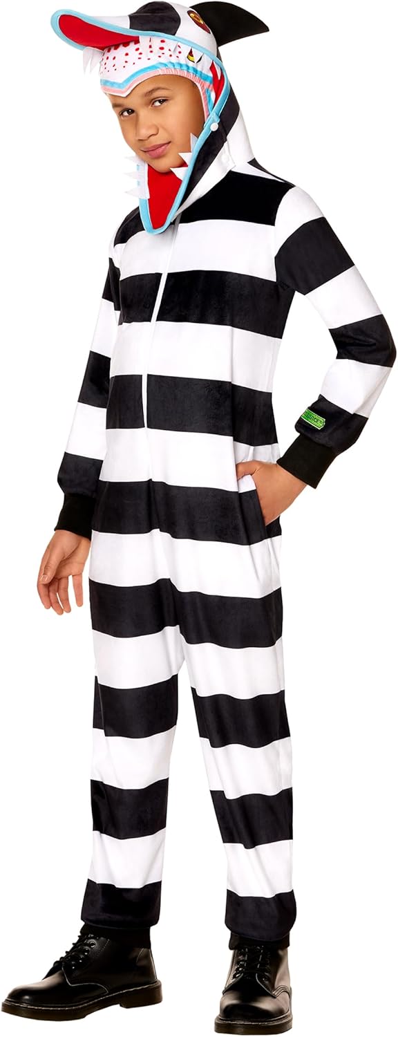 Spirit Halloween Beetlejuice Kids Sandworm Costume | Officially Licensed | Beetlejuice Snake Outfit