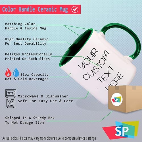 Miniatura 2 de Taza de café personalizada, texto personalizado en taza de café personalizada, taza personalizable, divertidos regalos personalizados, taza de té de