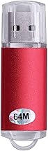 USB 2.0 Flash Memory Stick Pen Drive Storage Thumb Color:Red Capacity:64Mb Attractive and Professional