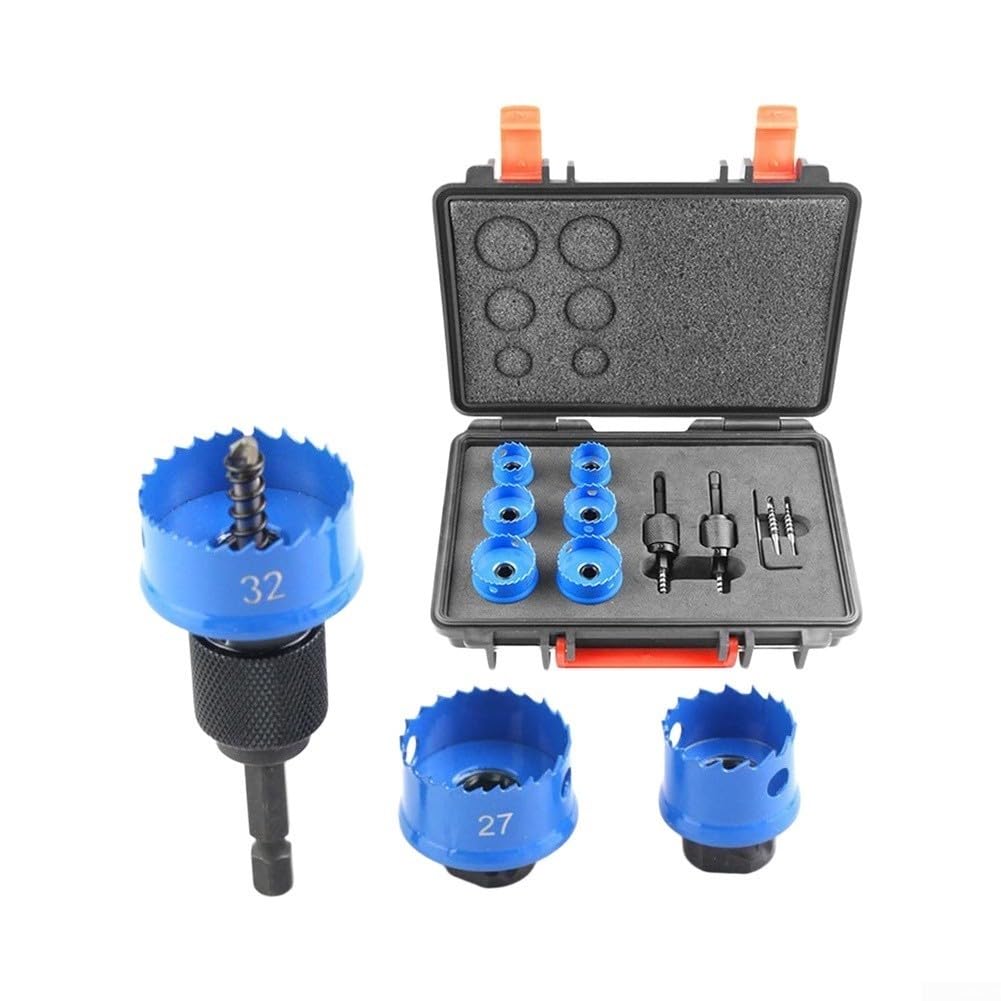 Juego Brocas para sierra 6pcs HSS Metal para madera para acero