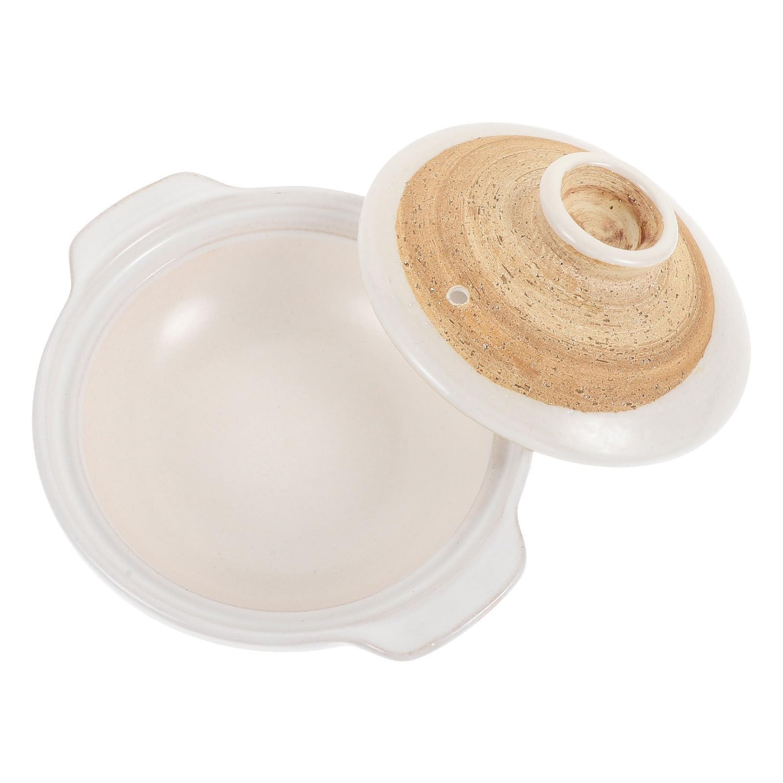 Pentola in Terracotta per Riso 450ml, Casseruola Artigianale