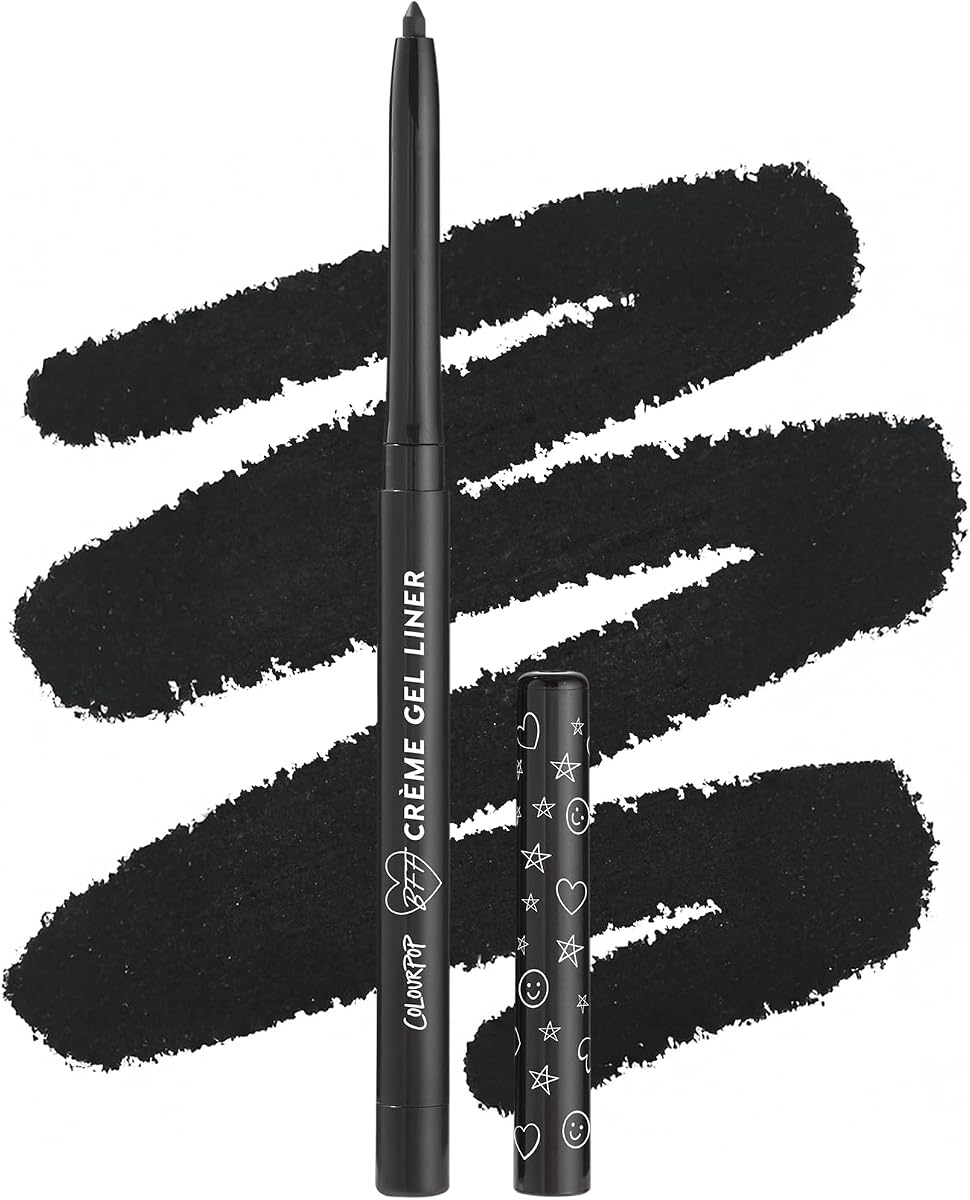 ColourPop BFF Crème Gel Liner - Delineador de ojos en gel resistente al agua con una fórmula altamente pigmentada y edificable - Delineador de ojos de color con uso de 18 horas - Swerve (0.01 oz)
