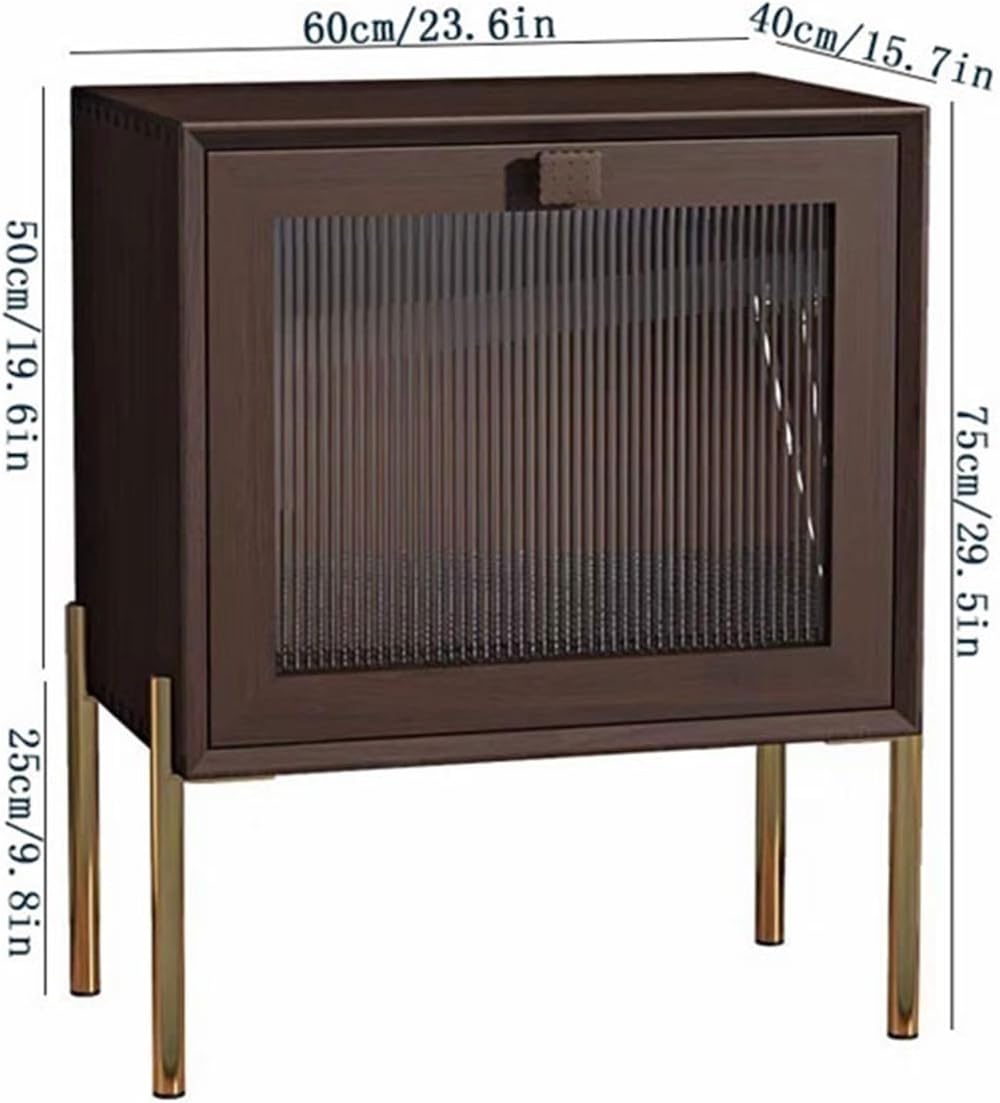 Record holder Vinyl Record Cabinet Light luxury with Iron Feet Home Wooden CD Storage Rack Vinyl stand