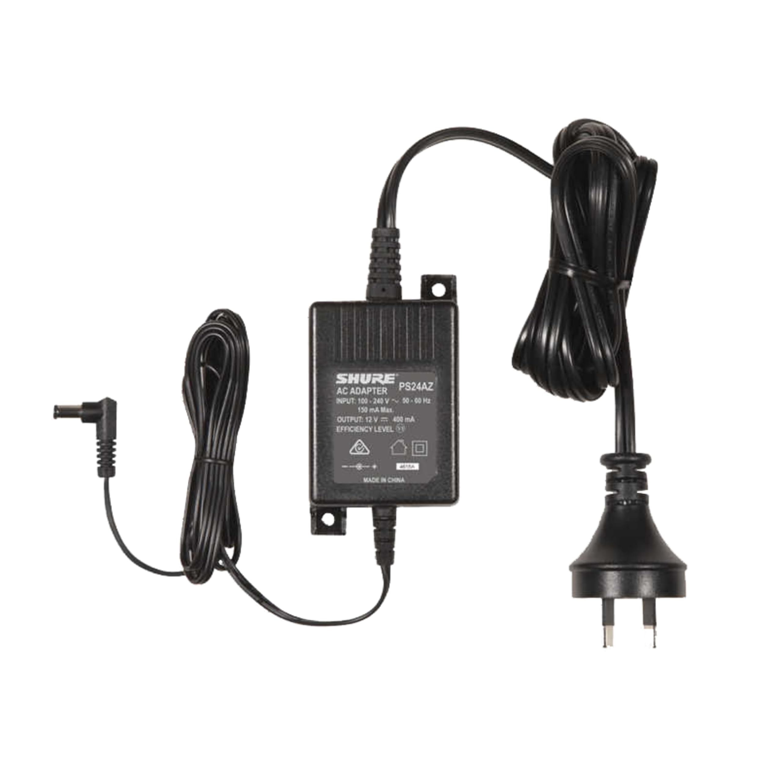 Shure PS24E Alimentazione di ricambio per BLX4, BLX88, BLX4R, FP33, GLXD6, P2T, PG4, PGX4, PGXD4, SLX4, SLX4L e UABiasT sostituisce PS23E