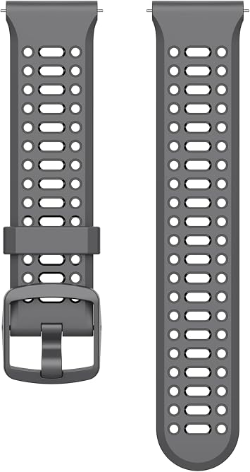 COROS PACE 3 Silicone Band, Flexible, Ultra Lightweight, Antibacterial, Black