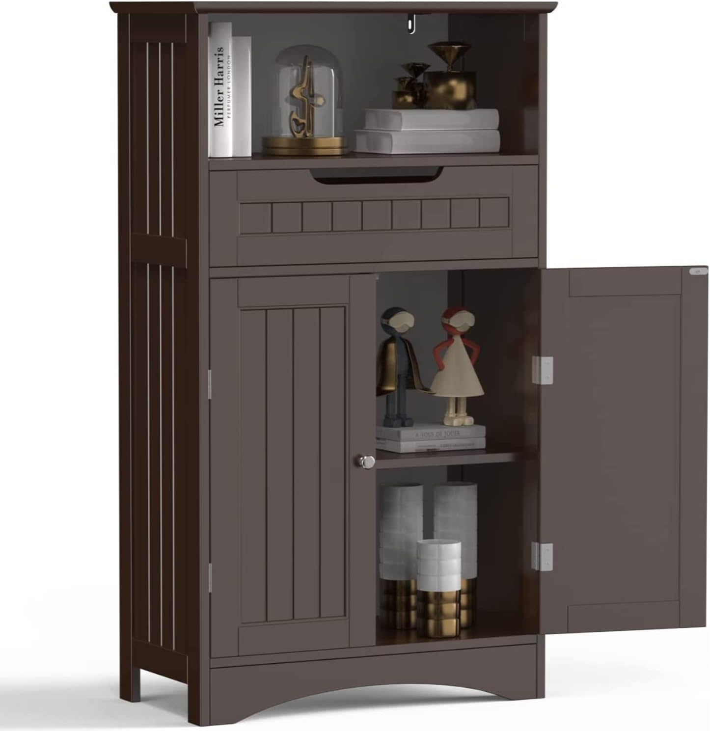 Gizoon Bathroom Storage with Large Drawer & Door