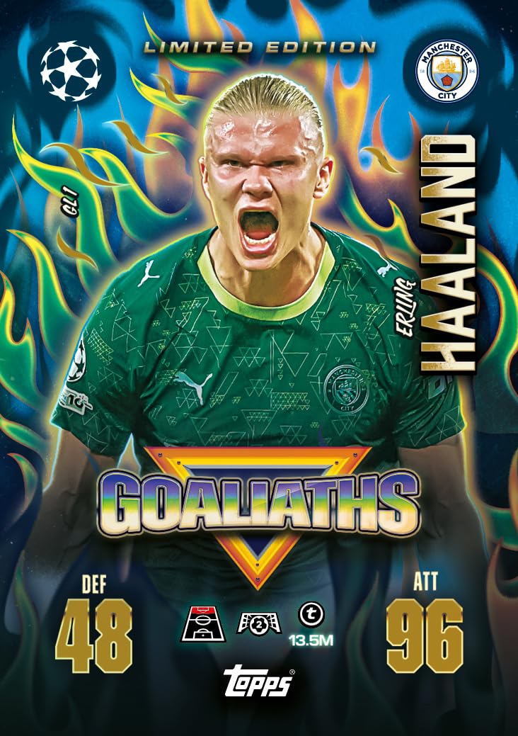 Topps UCC Match Attax Extra 2026 Mega Tin Goliaths 48 kart