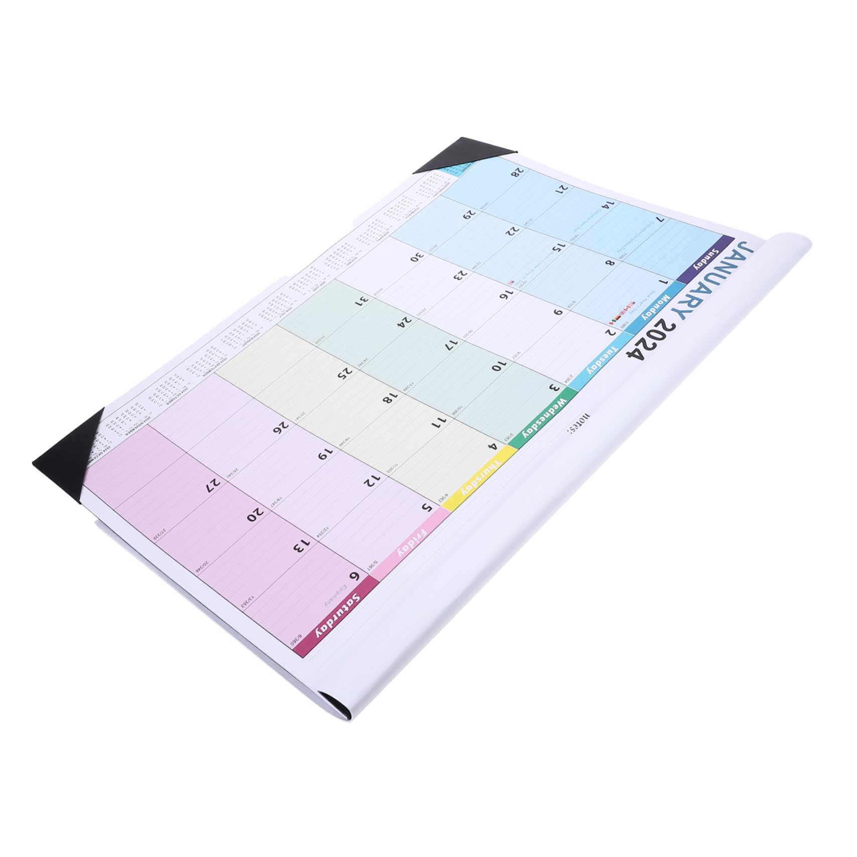 VILLCASE 4stücke Dekorativer Wandkalender Dickem Papier Für Planung Und Organisation Monatskalender Für Zuhause Und Büro Und Design Für Tägliche Nutzung