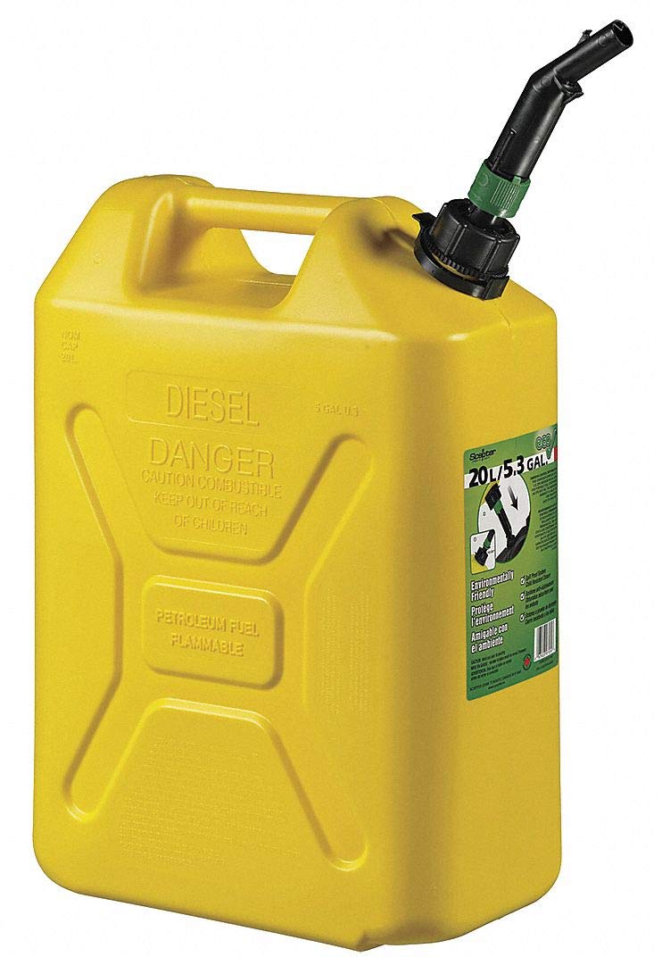 Buy Scepter 5 Gallon Style Diesel Container, EPA Compliant Diesel Container (5 gal, Diesel Fuel