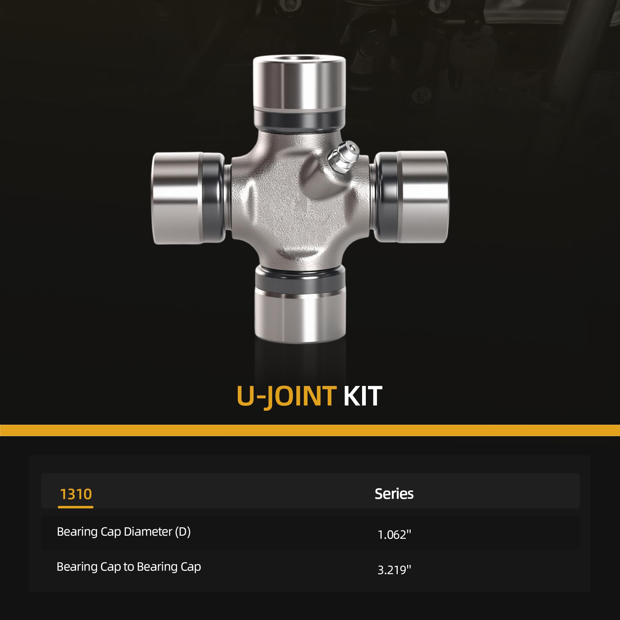 Amazon.com: JAVOUKA Transmission Slip Yoke U-Joint Kit, 2-3-6081X