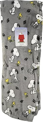 Miniatura 7 de Berkshire Blanket & Home Co. Berkshire Blanket & Home Company - Manta de terciopelo suave Peanuts Gang Snoopy Happy Dance, 50 x 70 pulgadas