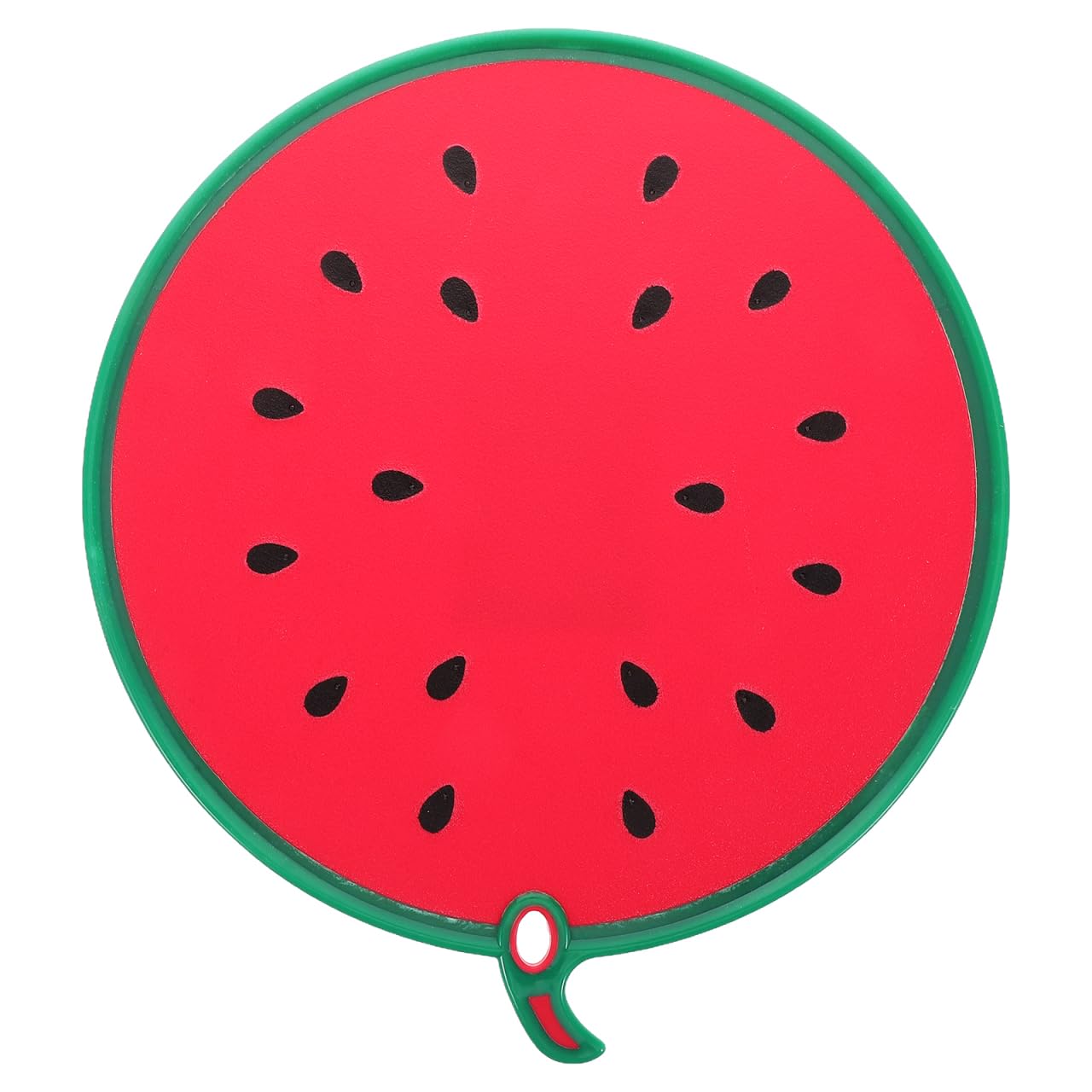 Mehrzweck-Schneidebrett Wassermelonenform 11.81X10.83 Zoll Mit Saftrille Und Rutschfestem Griff Für Obst Gemüse Babynahrung Spülmaschinenfest