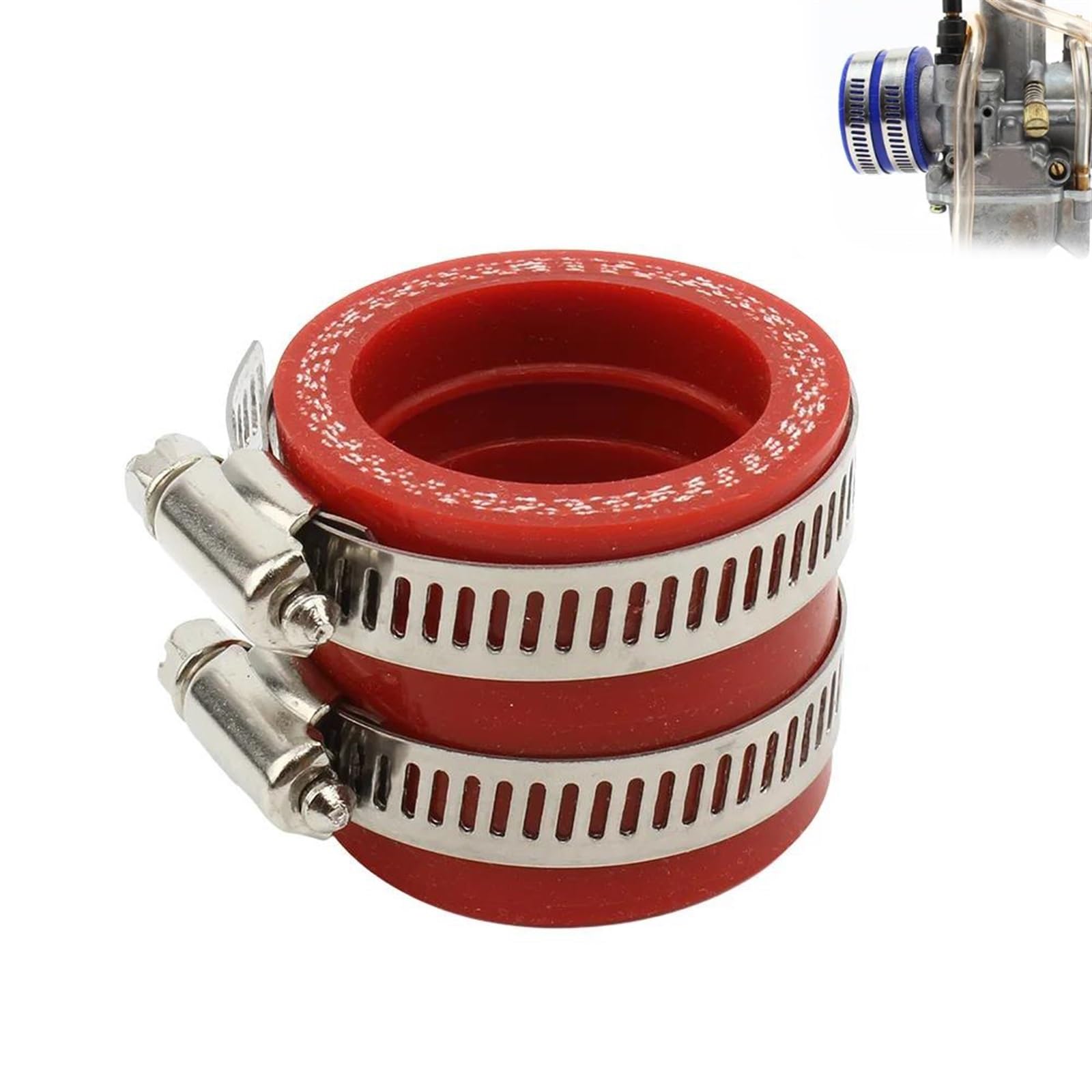 Motorcycle Carburetor Rubber Adapter Inlet Intake Pipe 35mm 40mm 45mm for KEIHIN for MIKUNI OKO KOSO for PWK Accessory