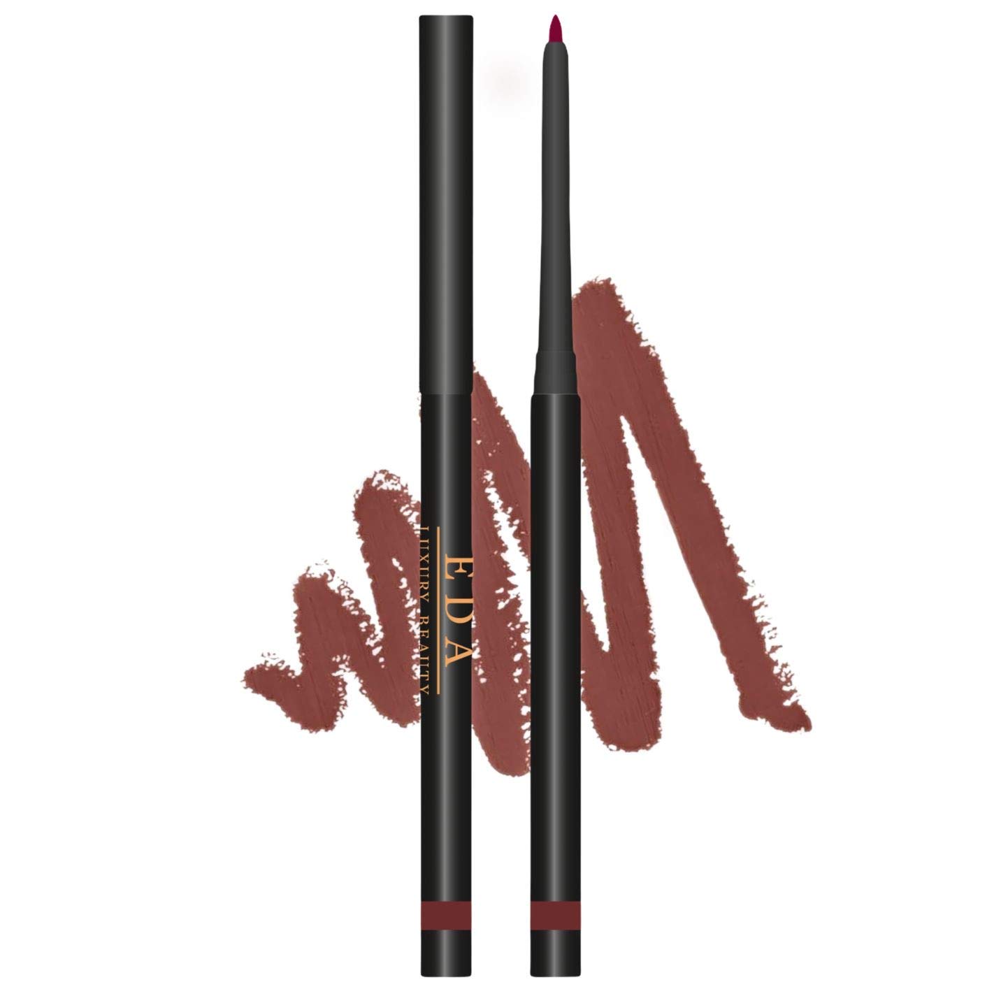 Dark Brown Retractable Lip Liner, Rich Creamy Long Lasting Color, Smooth Flawless Application, Mechanical Lip Liner Pencil – Vegan & Cruelty-Free, Sweet Kiss Dark Brown Retractable Lip Liner, Rich Creamy Long Lasting Color, Smooth Flawless Application, Mechanical Lip Liner Pencil – Vegan & Cruelty-Free, Sweet Kiss