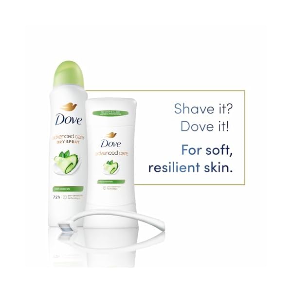 Dove Advanced Care Antiperspirant Deodorant, Cool Essentials, 75 ml, 4 Stück – Bild 5