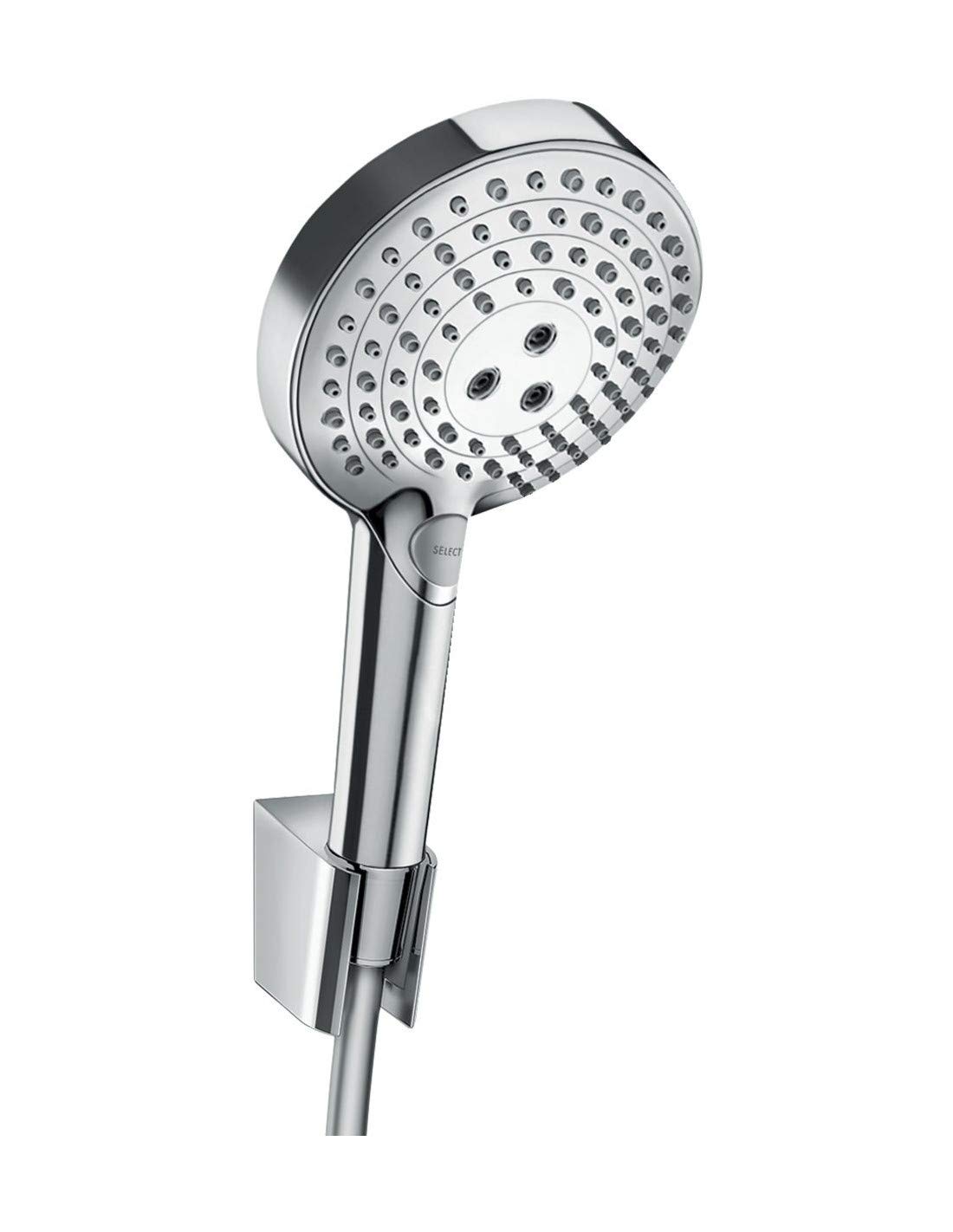 HansgroheRaindance Select S Shower holder set 120 3jet PowderRain with shower hose 160 cm