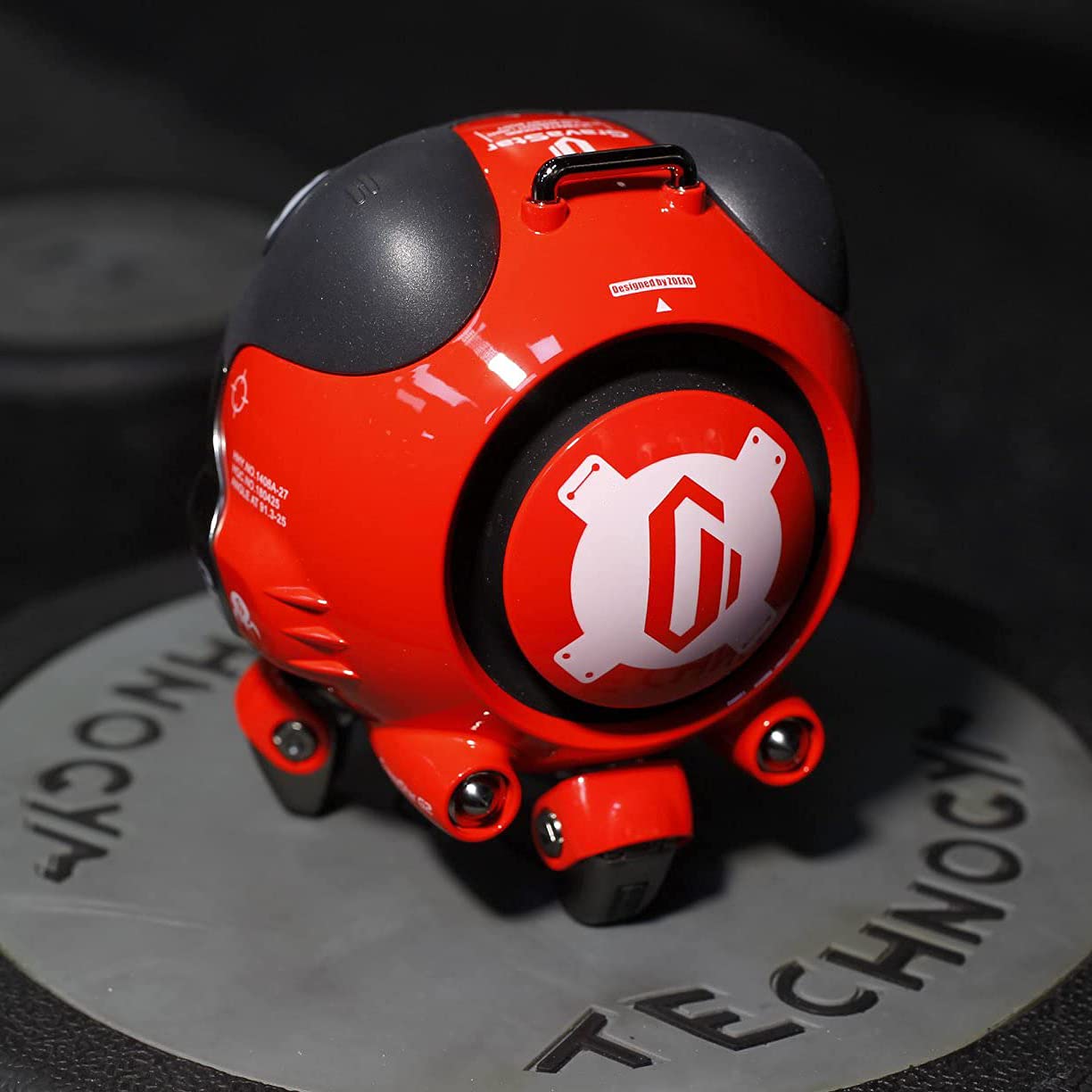 Gravastar G2_Red VenUS Wireless Bluetooth 5.0 Speaker, Flare Red