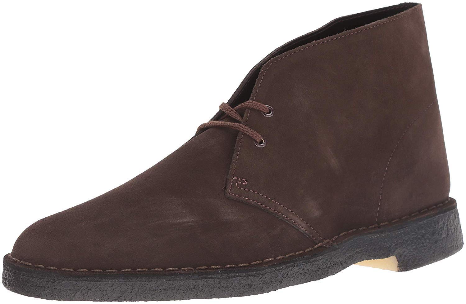 Clarks - Mens Bushacre 3 Boots, 8 UK Wide, Beeswax
