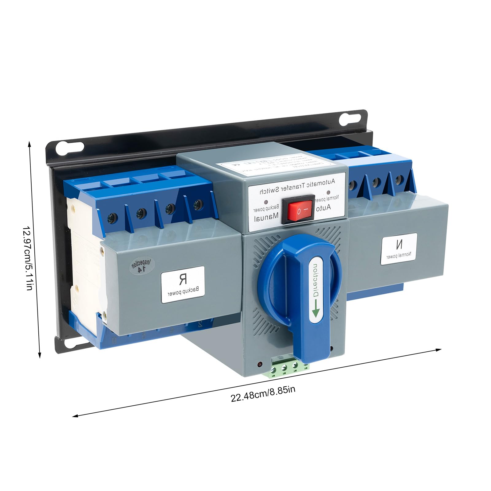 Automatischer Notstrom Umschalter 6A-63A, CB-Ebene zertifiziert, für Aufzüge und Überwachungssysteme