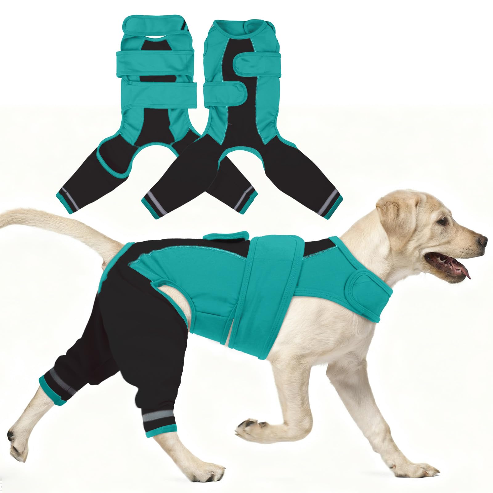Soulagement de l'anxiété chien combinaison convalescence souple