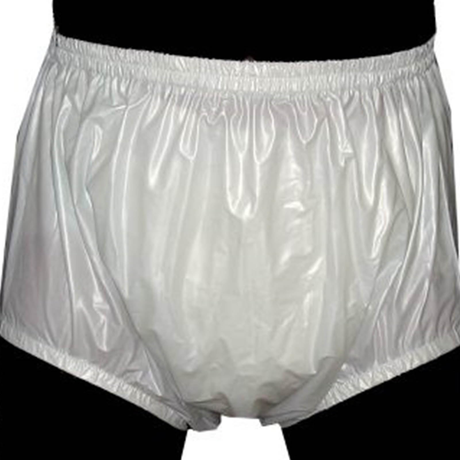 Swing Penguin Males and Ladies Incontinence Briefs Men Washable Waterproof Underwear Pants (Size : XX-Large)